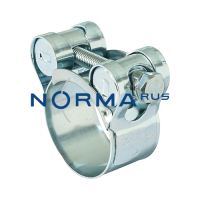 Силовой одноболтовый хомут GBS NORMA-RUS
