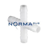 Крестообразный переходник для соединения шлангов KS 4 POM