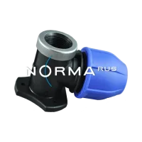 Отвод с креплением на стену WPE 25 x 3/4"